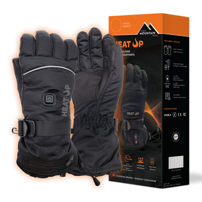 Heated Gloves - MOUNTAIN series - Unisex packaging
