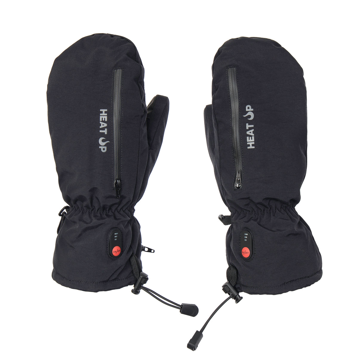 Heated Mittens - MOUNTAIN series - Unisex top view 