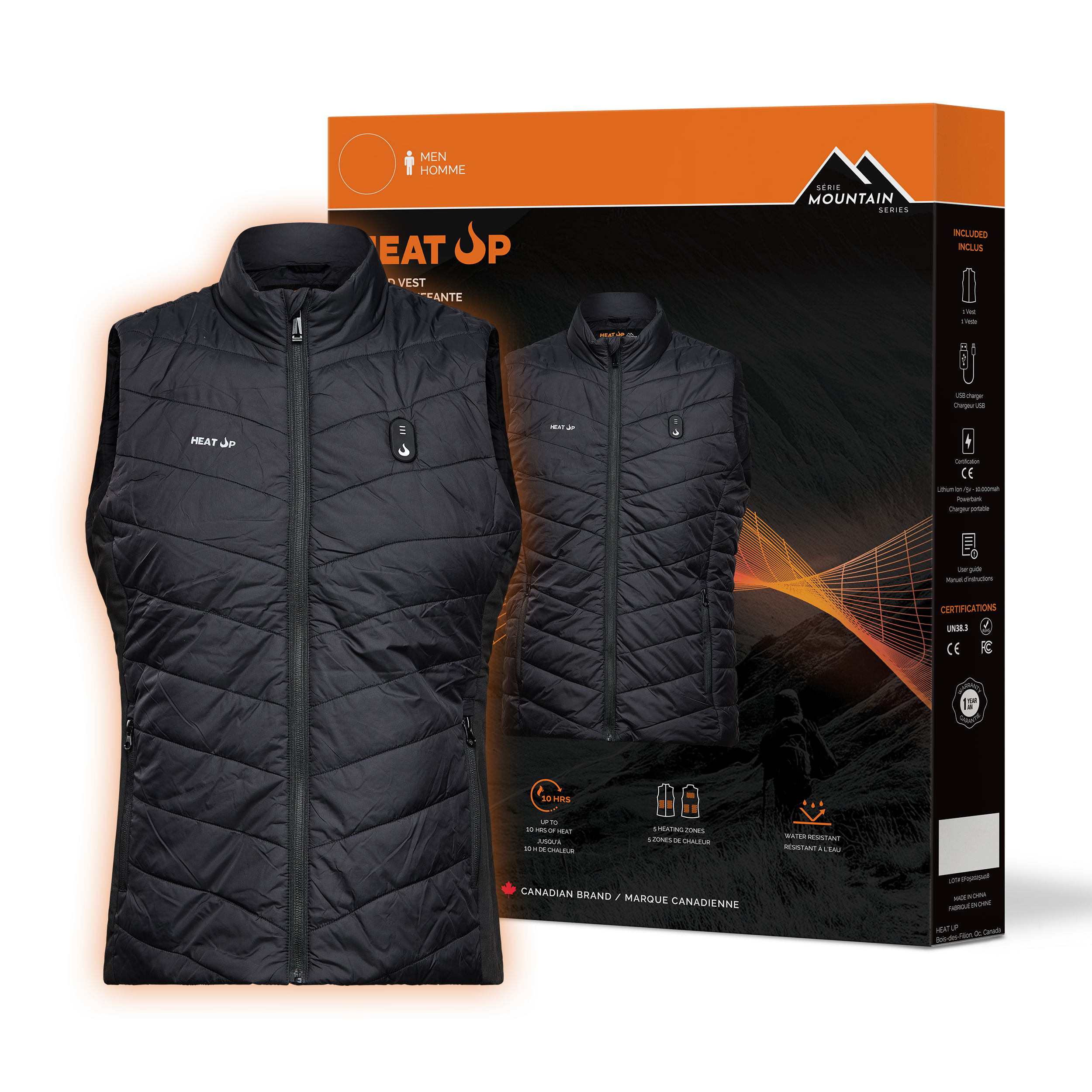 Women’s Heated Vest – Mountain Series
