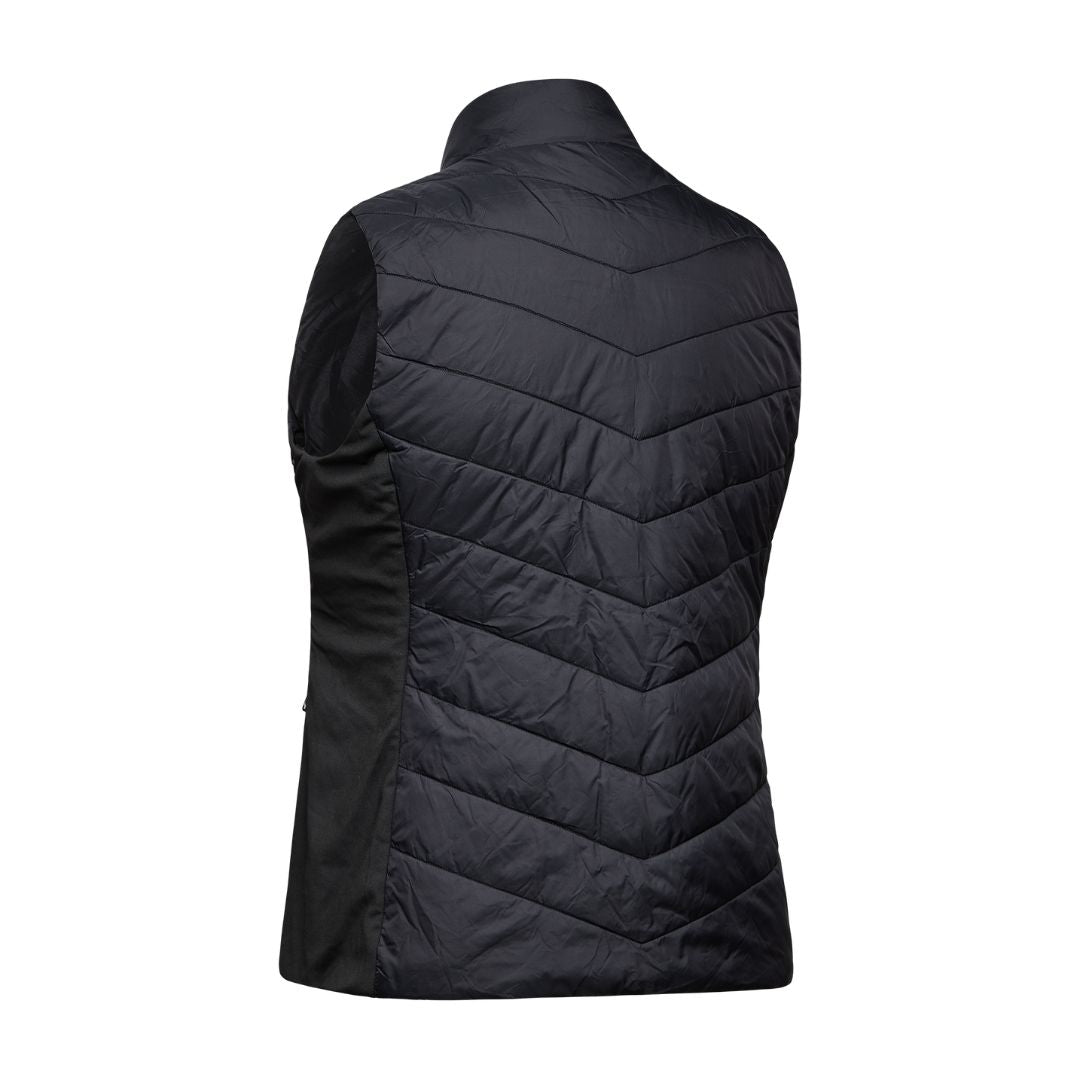 Women’s Heated Vest – Mountain Series angled back view