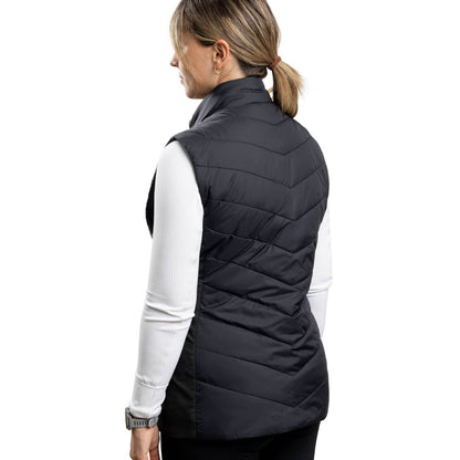 Women’s Heated Vest – Mountain Series wear back view