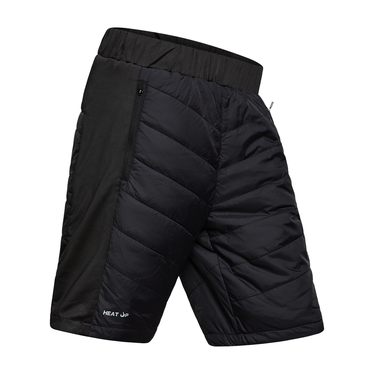 heatup heated shorts mountain series front angled view