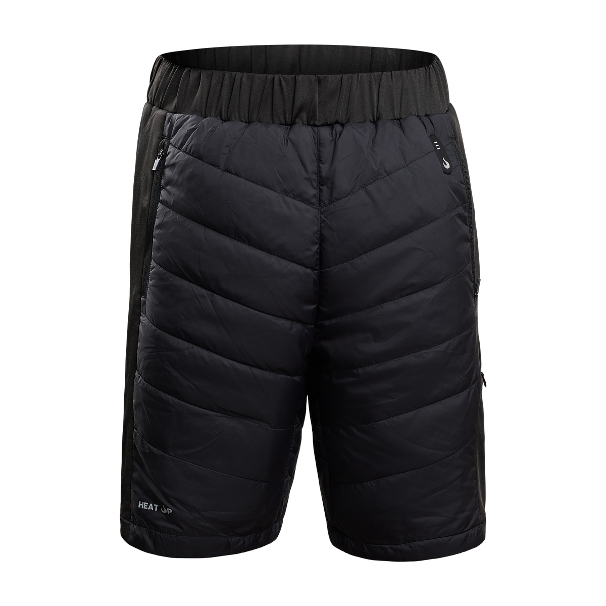 heatup heated shorts mountain series straight front view