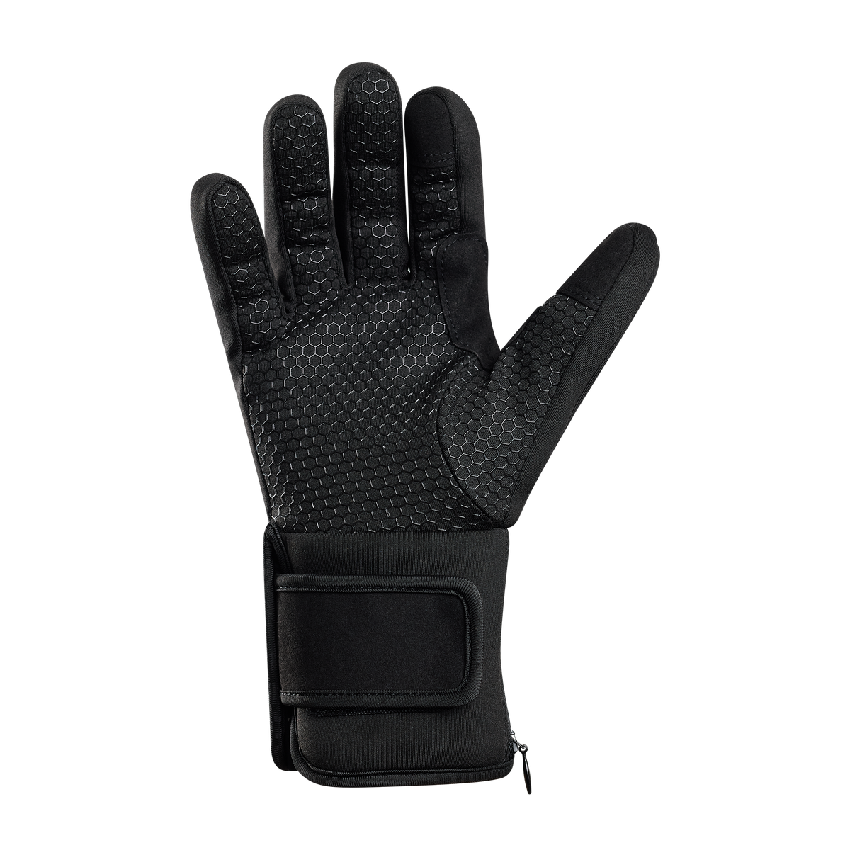 heatup heated glove mountain serie palm view